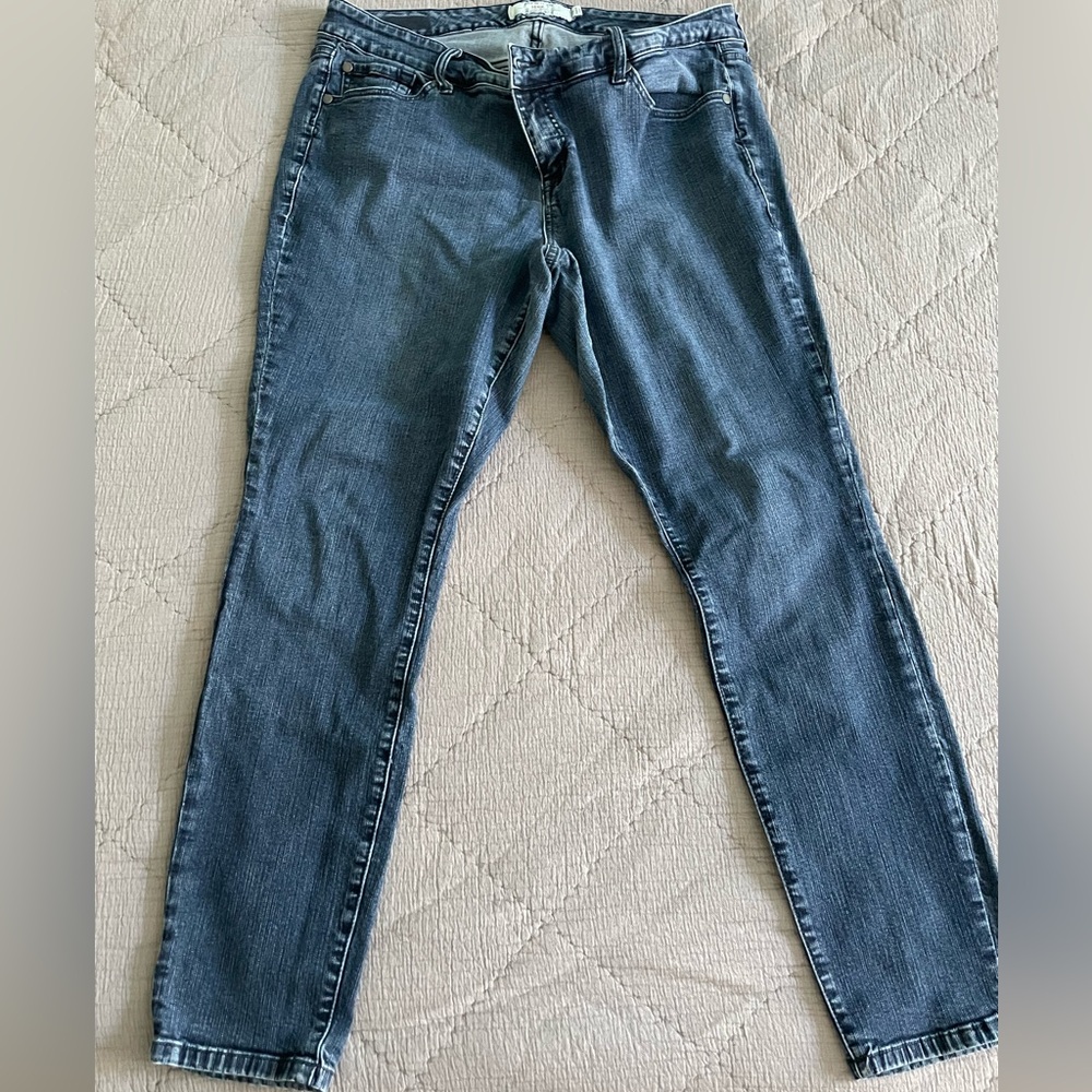 Torrid Denim Skinny Jeans Medium Wash Size 16